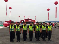 國盾特衛圓滿完成三水聯信5G科技城開業奠基儀式安保任務